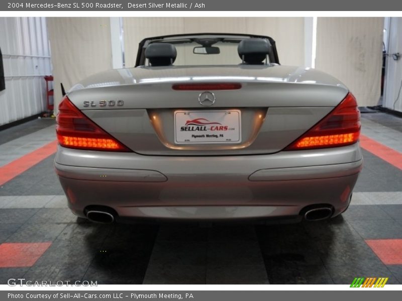 Desert Silver Metallic / Ash 2004 Mercedes-Benz SL 500 Roadster