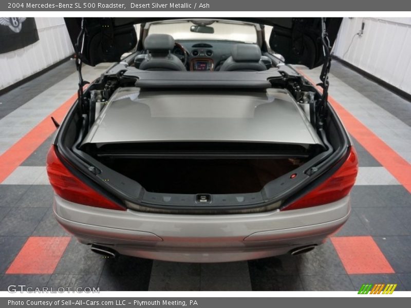 Desert Silver Metallic / Ash 2004 Mercedes-Benz SL 500 Roadster