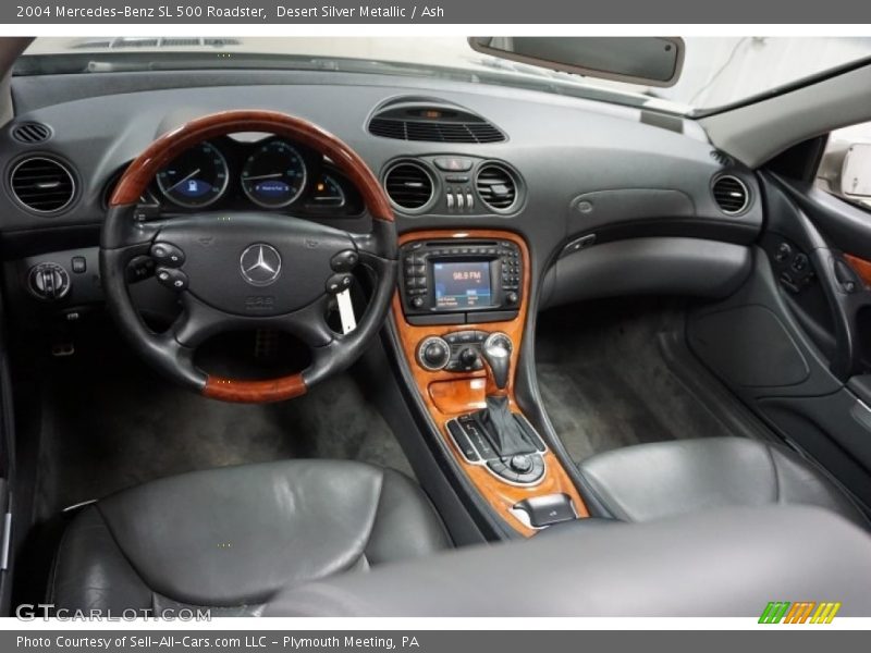 Desert Silver Metallic / Ash 2004 Mercedes-Benz SL 500 Roadster