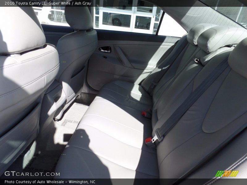 Super White / Ash Gray 2010 Toyota Camry LE
