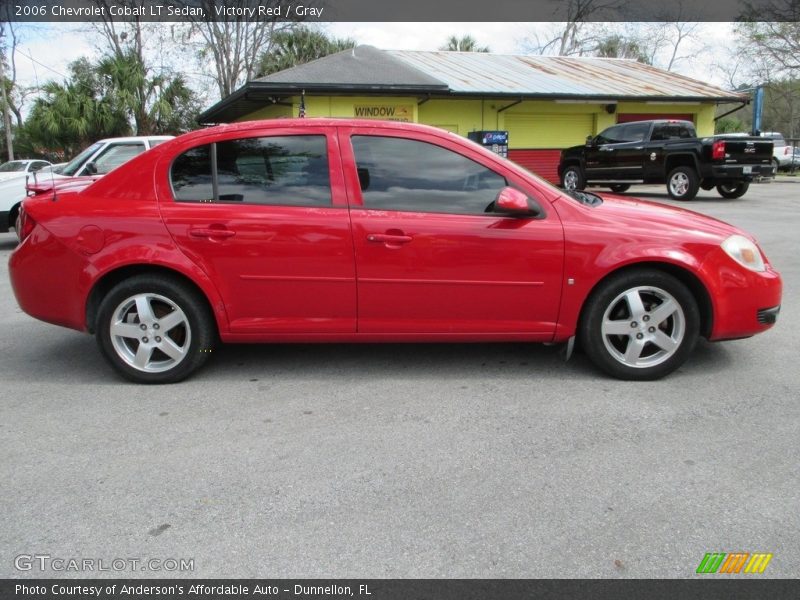 Victory Red / Gray 2006 Chevrolet Cobalt LT Sedan