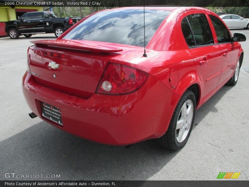 Victory Red / Gray 2006 Chevrolet Cobalt LT Sedan