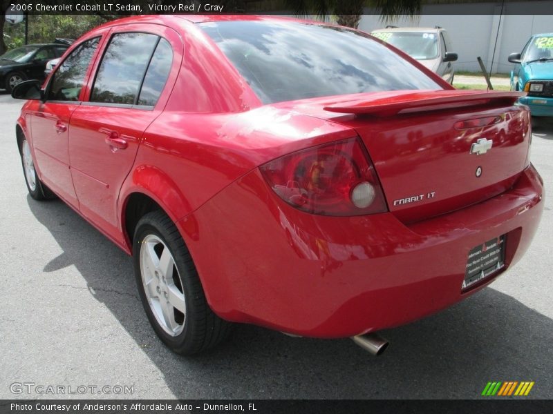 Victory Red / Gray 2006 Chevrolet Cobalt LT Sedan