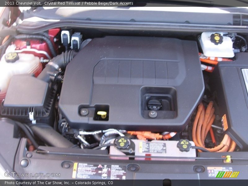 Crystal Red Tintcoat / Pebble Beige/Dark Accents 2013 Chevrolet Volt