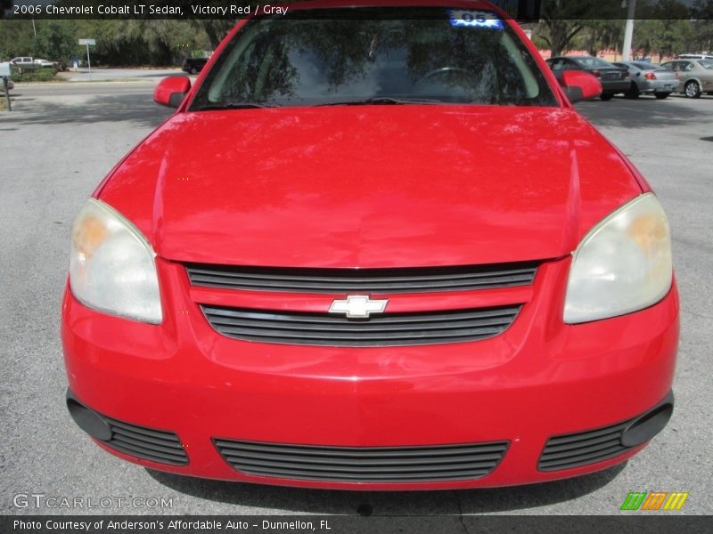 Victory Red / Gray 2006 Chevrolet Cobalt LT Sedan