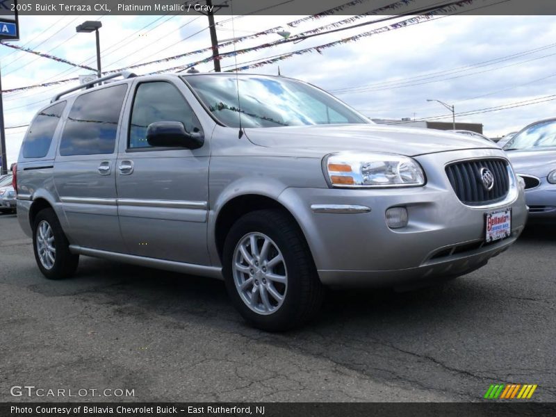 Platinum Metallic / Gray 2005 Buick Terraza CXL