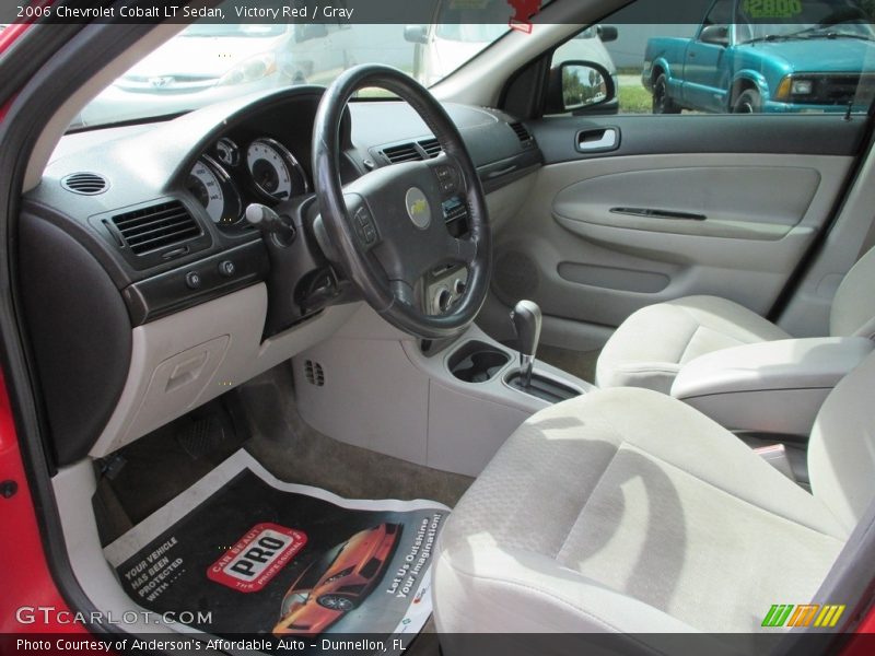 Victory Red / Gray 2006 Chevrolet Cobalt LT Sedan