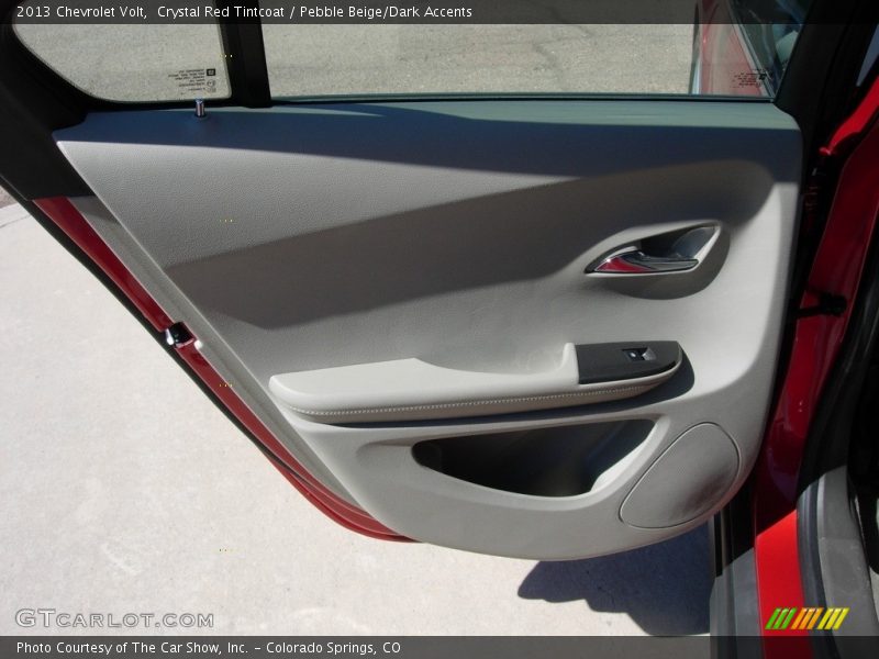 Crystal Red Tintcoat / Pebble Beige/Dark Accents 2013 Chevrolet Volt