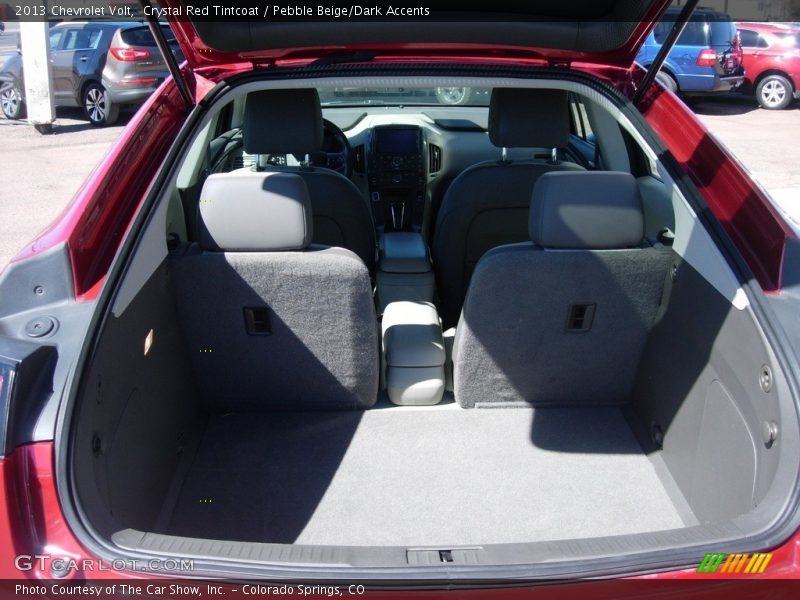 Crystal Red Tintcoat / Pebble Beige/Dark Accents 2013 Chevrolet Volt
