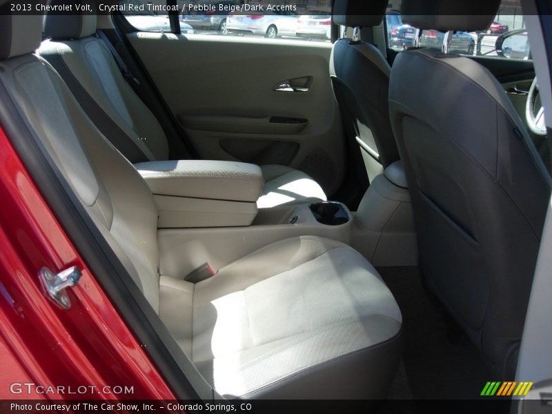 Crystal Red Tintcoat / Pebble Beige/Dark Accents 2013 Chevrolet Volt