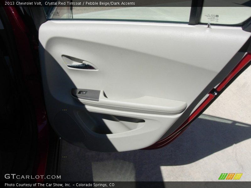 Crystal Red Tintcoat / Pebble Beige/Dark Accents 2013 Chevrolet Volt