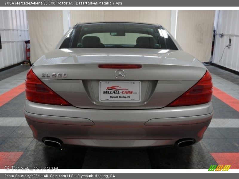 Desert Silver Metallic / Ash 2004 Mercedes-Benz SL 500 Roadster