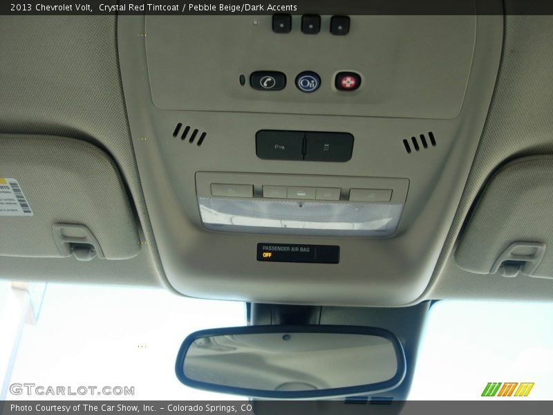 Crystal Red Tintcoat / Pebble Beige/Dark Accents 2013 Chevrolet Volt