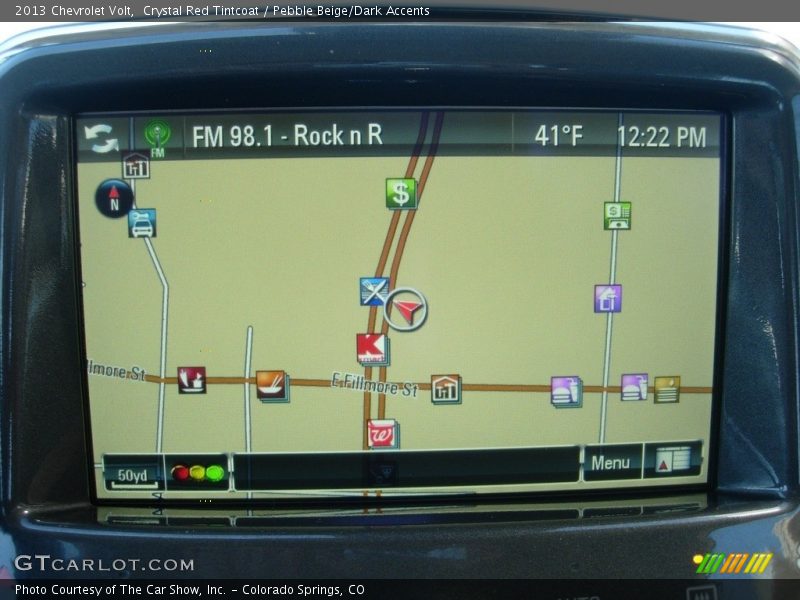 Crystal Red Tintcoat / Pebble Beige/Dark Accents 2013 Chevrolet Volt