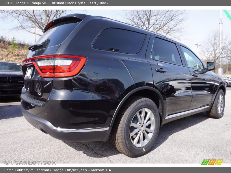Brilliant Black Crystal Pearl / Black 2016 Dodge Durango SXT