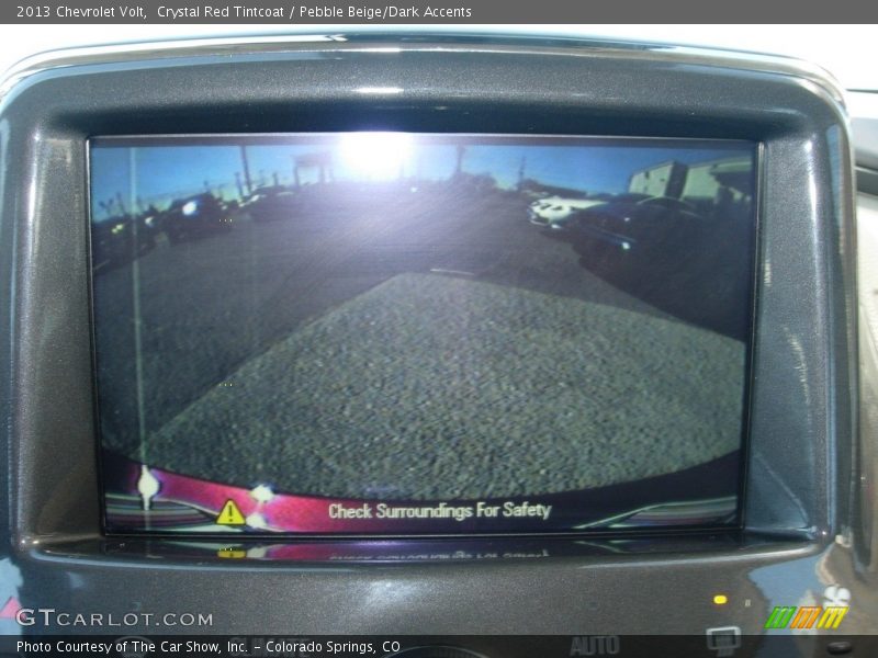 Crystal Red Tintcoat / Pebble Beige/Dark Accents 2013 Chevrolet Volt