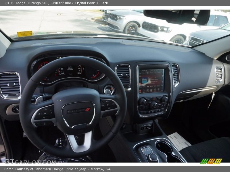 Brilliant Black Crystal Pearl / Black 2016 Dodge Durango SXT