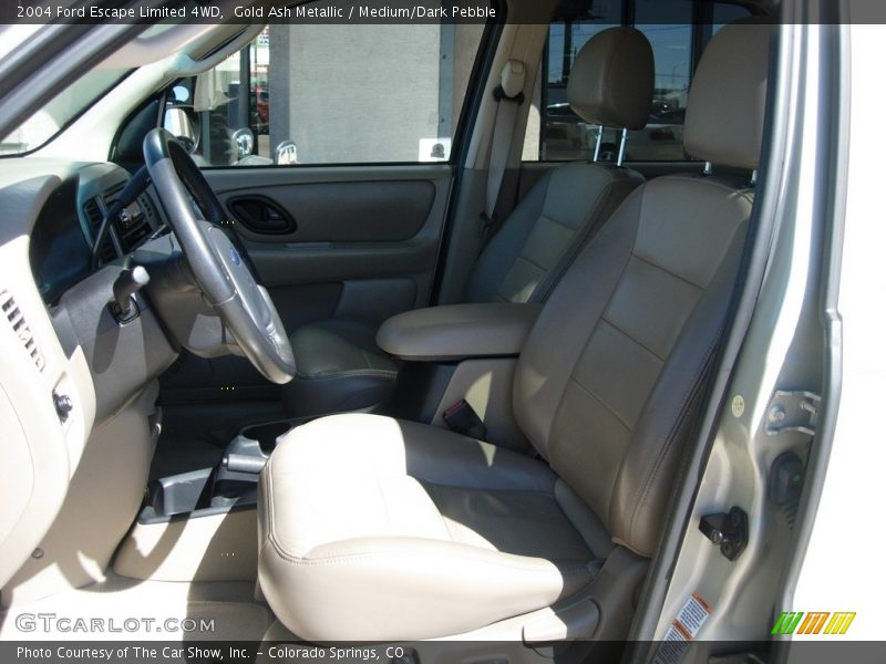 Gold Ash Metallic / Medium/Dark Pebble 2004 Ford Escape Limited 4WD