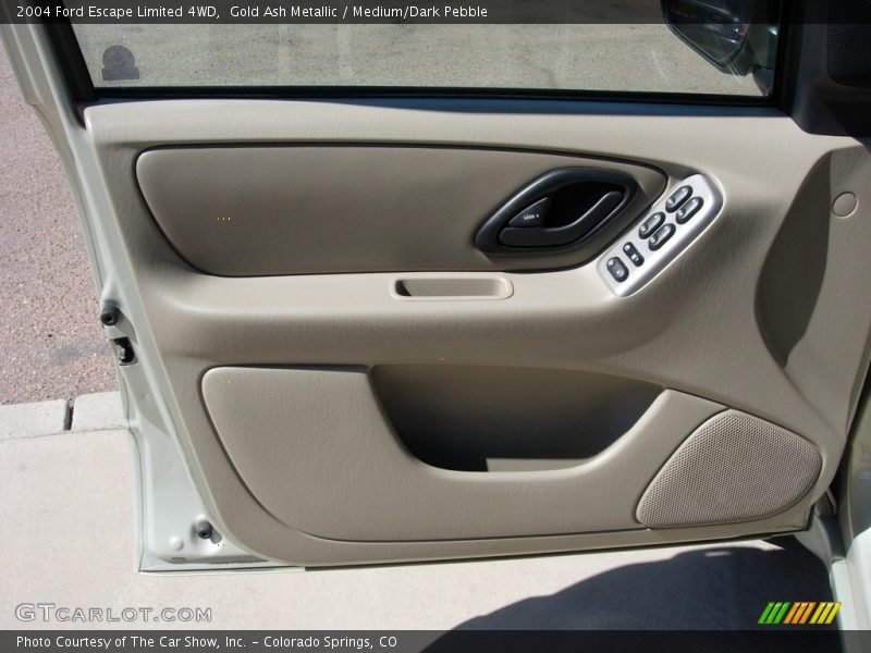 Gold Ash Metallic / Medium/Dark Pebble 2004 Ford Escape Limited 4WD