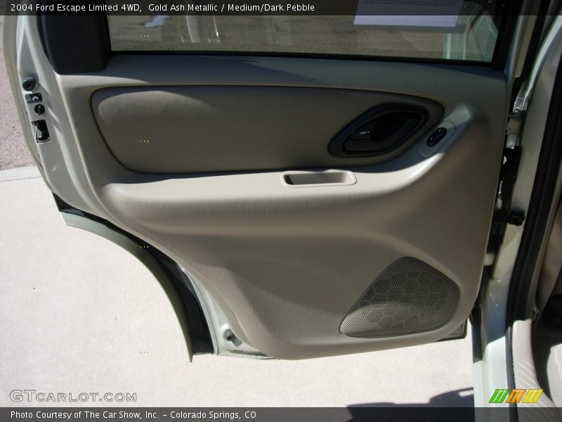 Gold Ash Metallic / Medium/Dark Pebble 2004 Ford Escape Limited 4WD