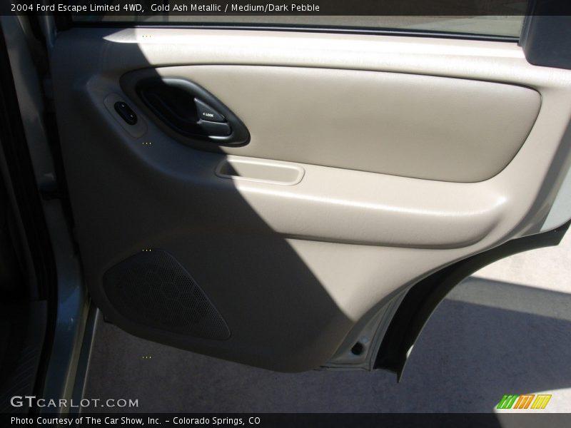 Gold Ash Metallic / Medium/Dark Pebble 2004 Ford Escape Limited 4WD