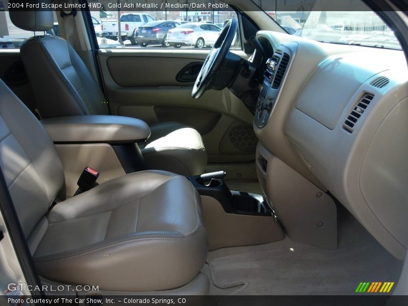 Gold Ash Metallic / Medium/Dark Pebble 2004 Ford Escape Limited 4WD