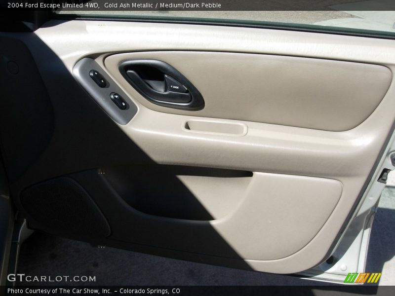 Gold Ash Metallic / Medium/Dark Pebble 2004 Ford Escape Limited 4WD