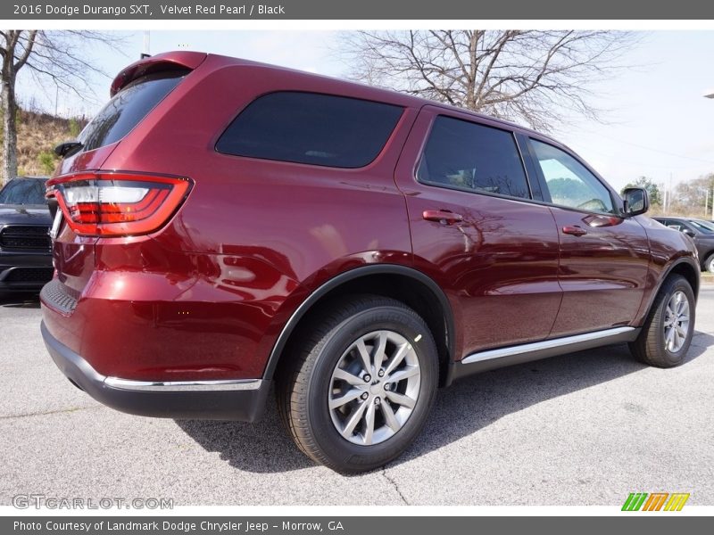  2016 Durango SXT Velvet Red Pearl