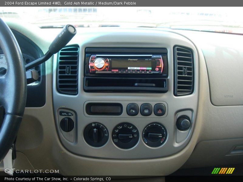 Gold Ash Metallic / Medium/Dark Pebble 2004 Ford Escape Limited 4WD