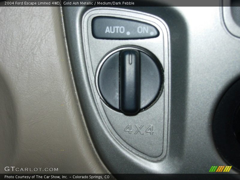 Gold Ash Metallic / Medium/Dark Pebble 2004 Ford Escape Limited 4WD