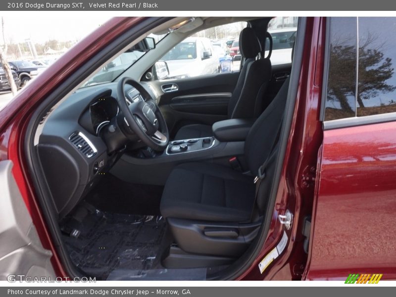 Velvet Red Pearl / Black 2016 Dodge Durango SXT