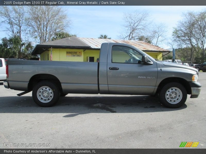 Mineral Gray Metallic / Dark Slate Gray 2005 Dodge Ram 1500 ST Regular Cab