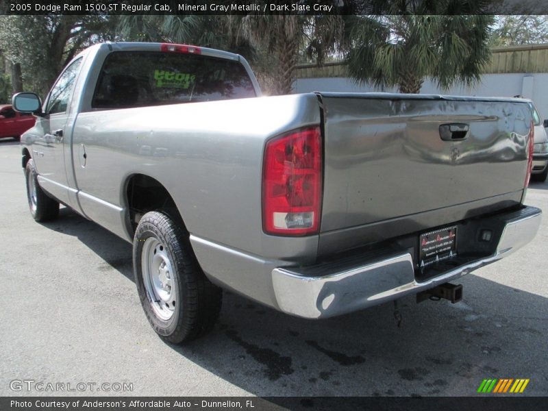 Mineral Gray Metallic / Dark Slate Gray 2005 Dodge Ram 1500 ST Regular Cab