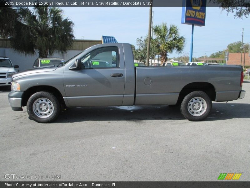 Mineral Gray Metallic / Dark Slate Gray 2005 Dodge Ram 1500 ST Regular Cab