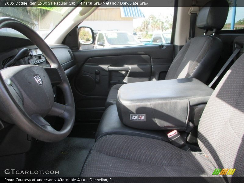 Mineral Gray Metallic / Dark Slate Gray 2005 Dodge Ram 1500 ST Regular Cab