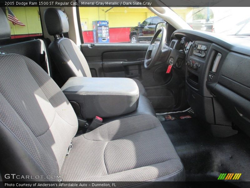 Mineral Gray Metallic / Dark Slate Gray 2005 Dodge Ram 1500 ST Regular Cab