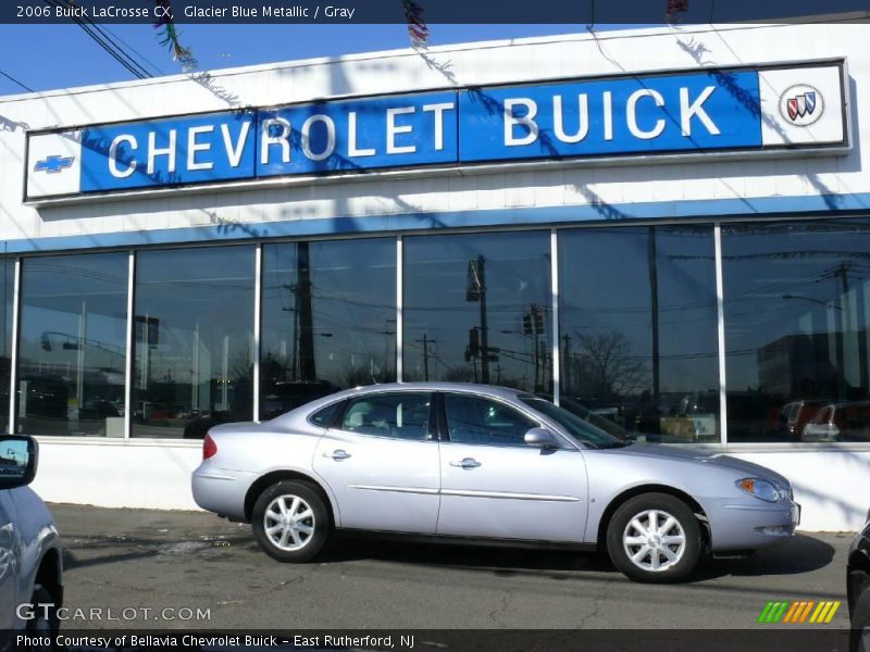 Glacier Blue Metallic / Gray 2006 Buick LaCrosse CX