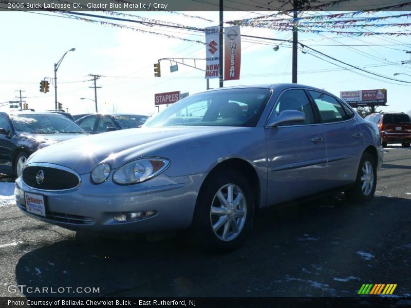 Glacier Blue Metallic / Gray 2006 Buick LaCrosse CX