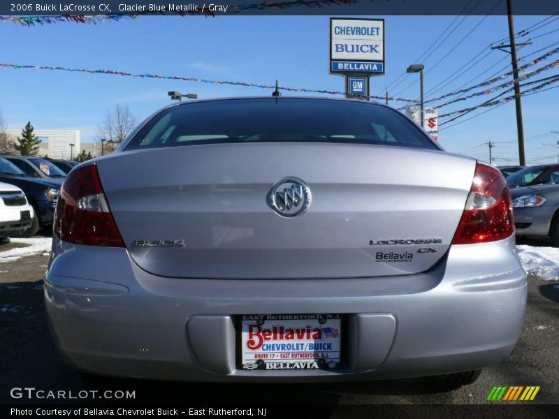 Glacier Blue Metallic / Gray 2006 Buick LaCrosse CX