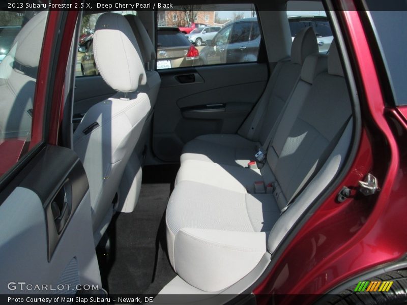 Deep Cherry Pearl / Black 2013 Subaru Forester 2.5 X