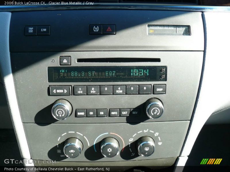 Glacier Blue Metallic / Gray 2006 Buick LaCrosse CX