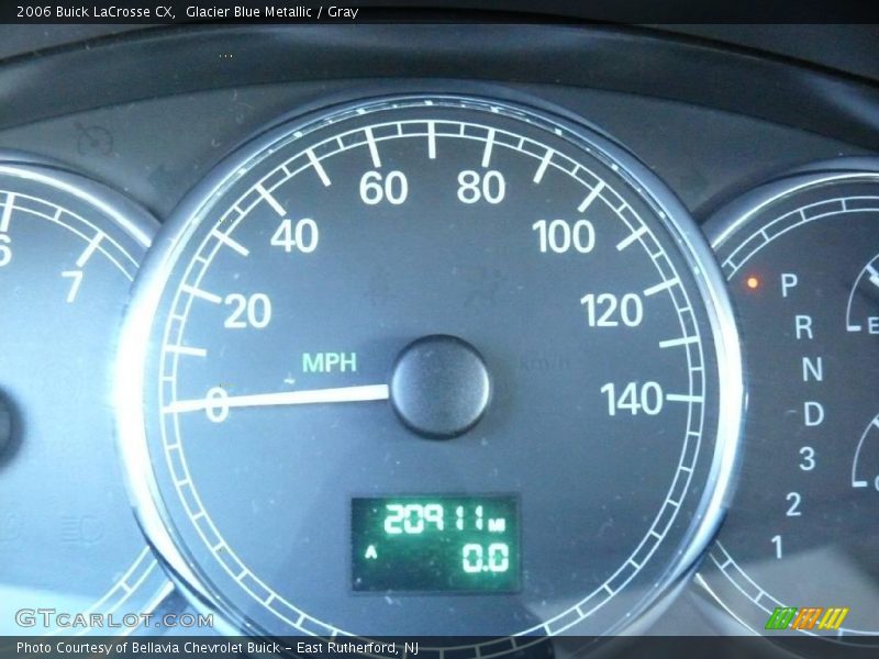 Glacier Blue Metallic / Gray 2006 Buick LaCrosse CX
