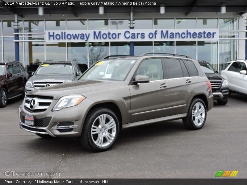 Pebble Grey Metallic / Almond Beige/Mocha 2014 Mercedes-Benz GLK 350 4Matic