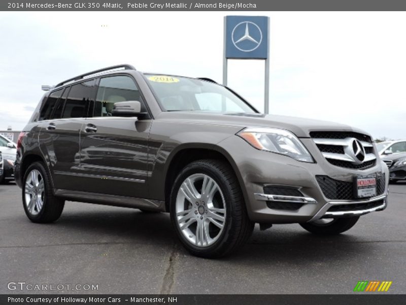 Pebble Grey Metallic / Almond Beige/Mocha 2014 Mercedes-Benz GLK 350 4Matic