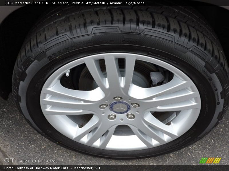 Pebble Grey Metallic / Almond Beige/Mocha 2014 Mercedes-Benz GLK 350 4Matic