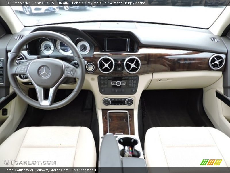Pebble Grey Metallic / Almond Beige/Mocha 2014 Mercedes-Benz GLK 350 4Matic