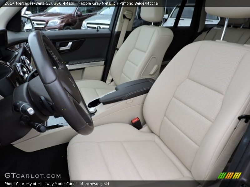 Pebble Grey Metallic / Almond Beige/Mocha 2014 Mercedes-Benz GLK 350 4Matic