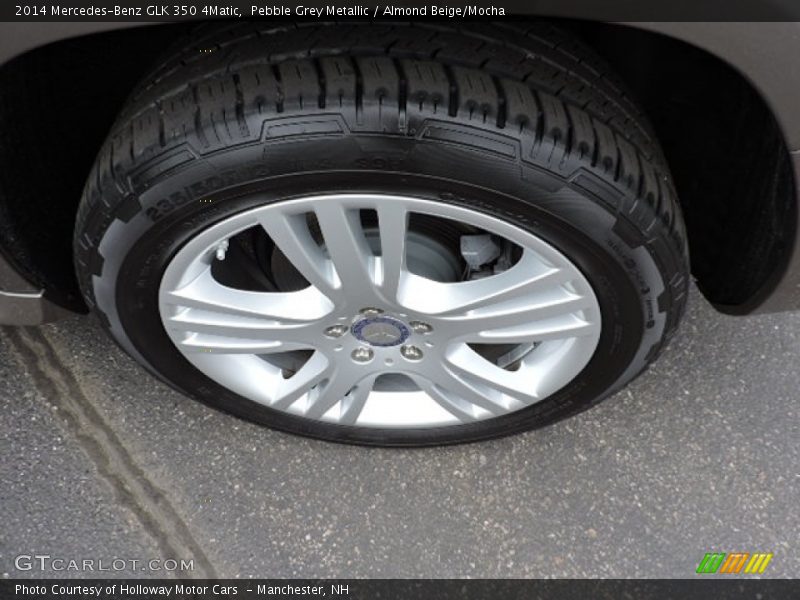 Pebble Grey Metallic / Almond Beige/Mocha 2014 Mercedes-Benz GLK 350 4Matic