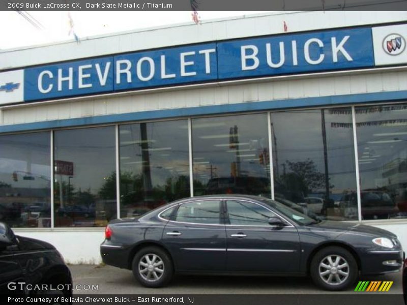 Dark Slate Metallic / Titanium 2009 Buick LaCrosse CX