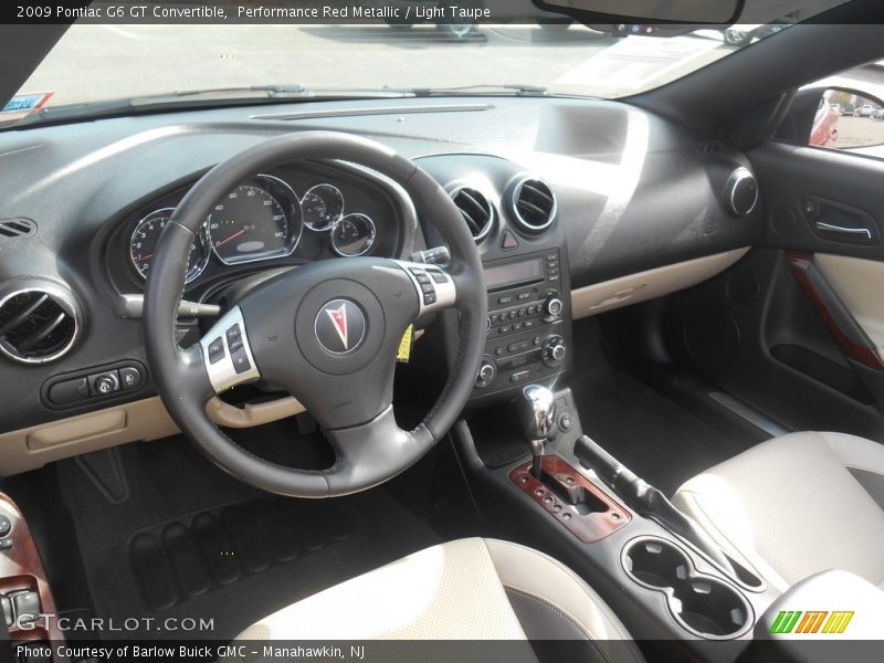 Performance Red Metallic / Light Taupe 2009 Pontiac G6 GT Convertible